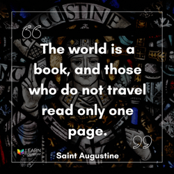 15 quotes about travel - saint augustine
