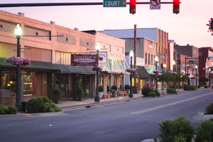 IMG_9576 - Oak street with Jenifers & Hill at dusk (1)