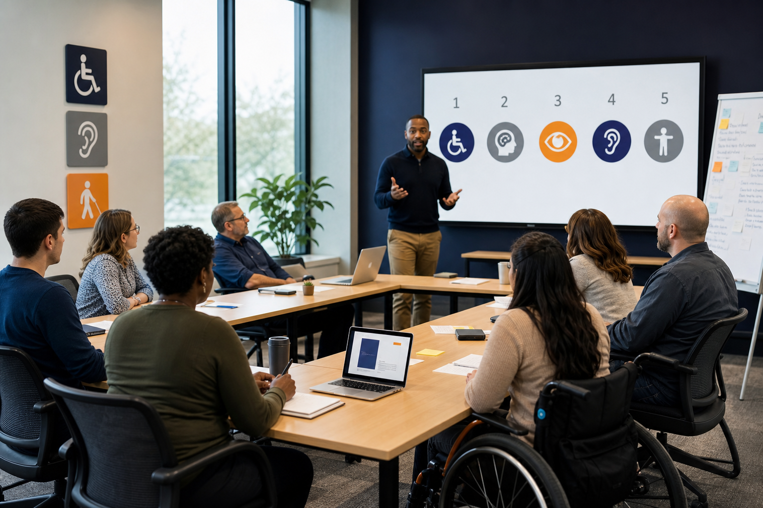 Can People Actually Learn From It? A 5-Question Accessibility Test for Training