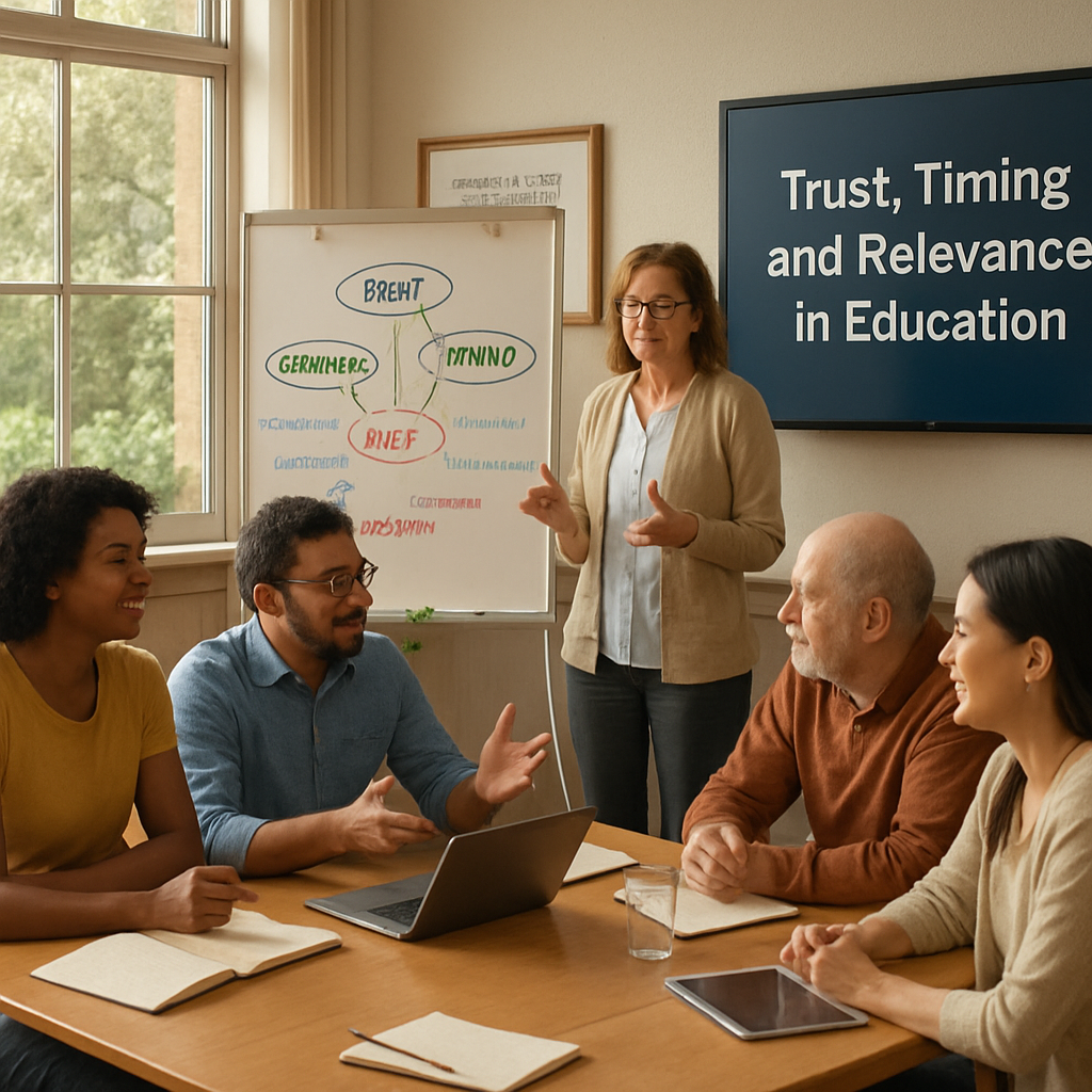 Why Trust, Timing, and Relevance Matter More Than Ads in Education