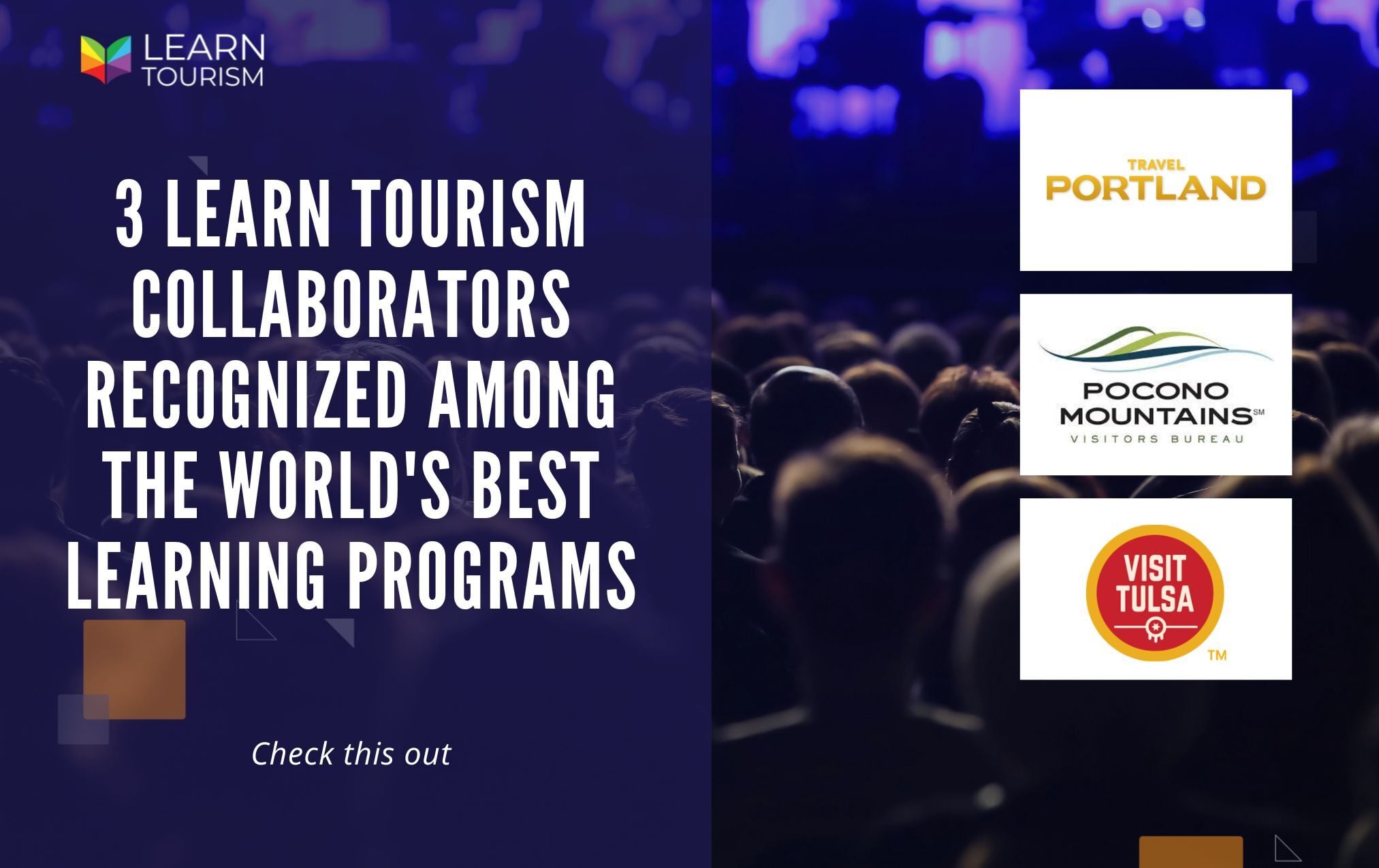 Three Learn Tourism Collaborators Recognized Among the World's Best Learning Programs