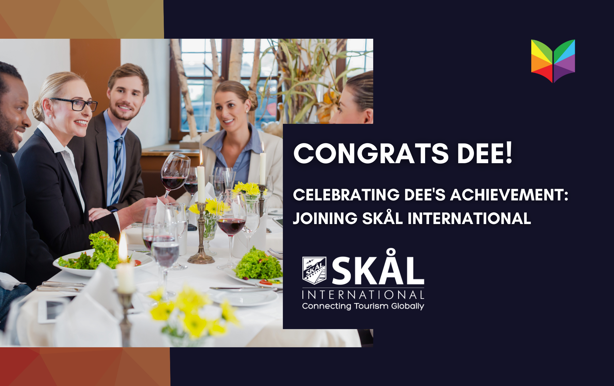 Celebrating Dee's Achievement: Joining Skål International